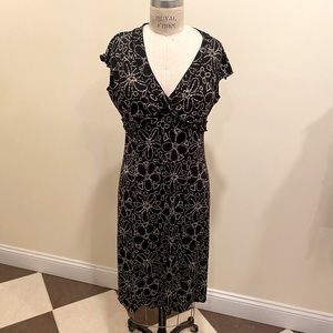 Max Studio. Smooth Knit, printed dress